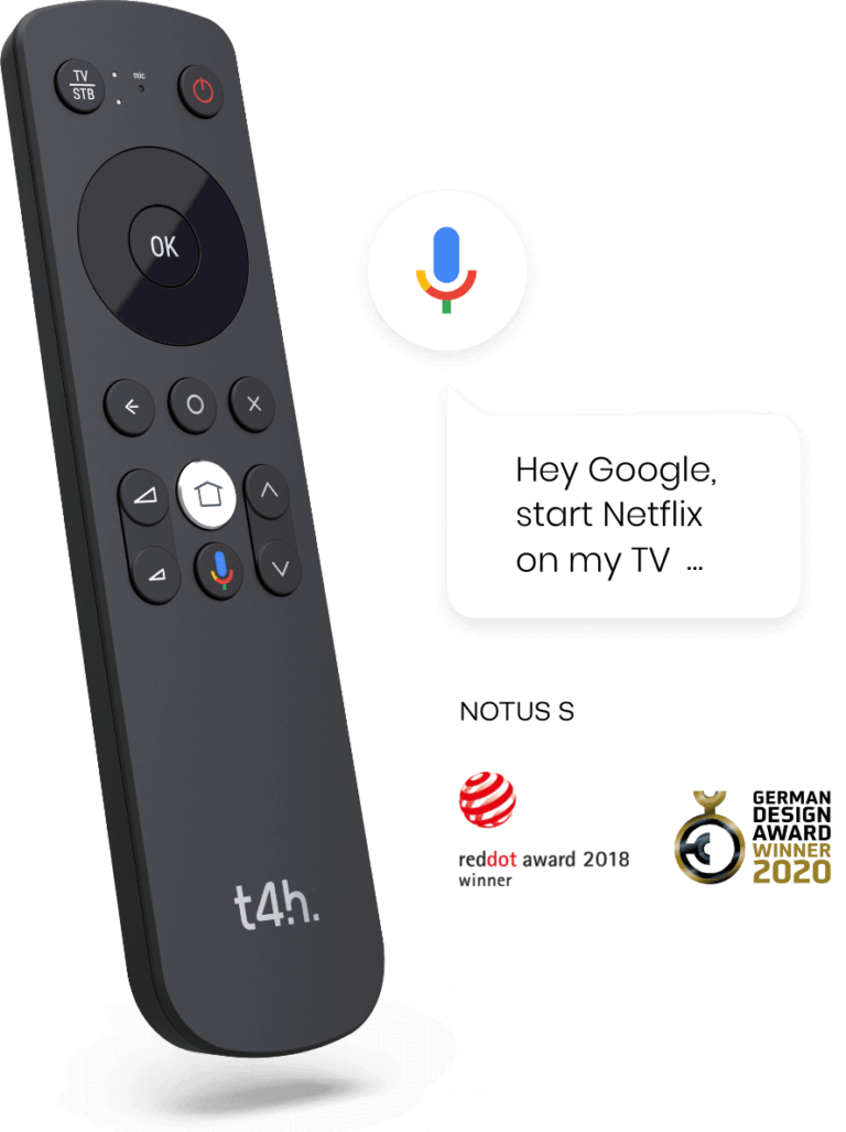 Smart Voice Remote Controls t4h (Tech4home)